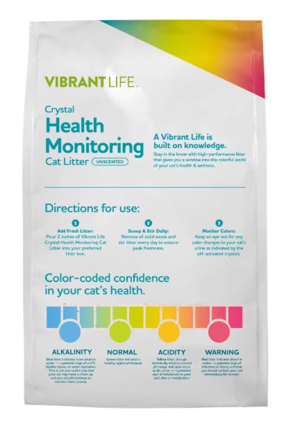 Unscented Color-Changing Cat Litter 8 Lb 2 Pack Z63977