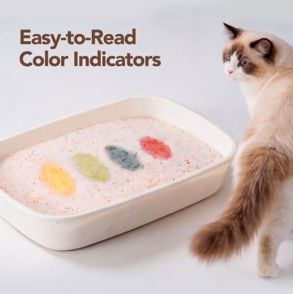 Unscented Color-Changing Cat Litter 8 Lb 2 Pack Z63977