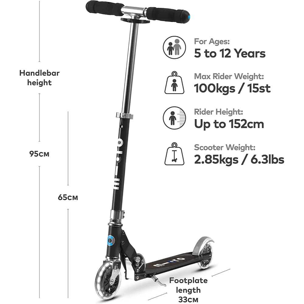 2-Wheel Foldable Aluminum Kids Scooter Q119442