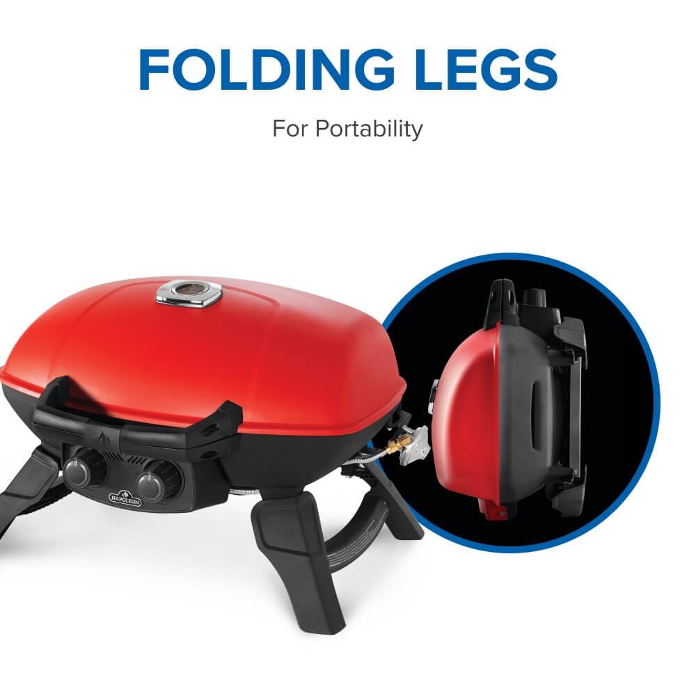 Portable Propane Grill with Griddle Insert Z4458