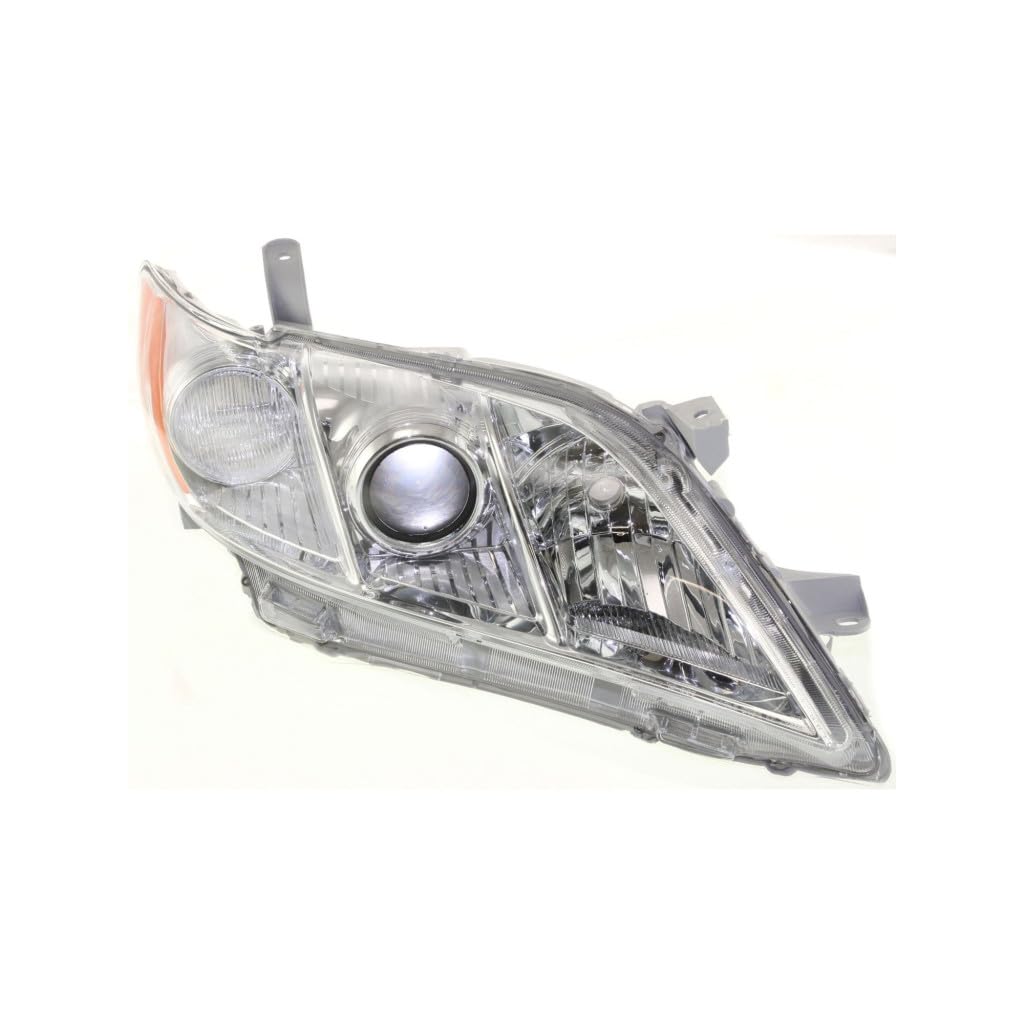 Toyota Camry 2007 2008 2009 Headlights Driver And Passenger Side Pair Amber Clear Lens M39462