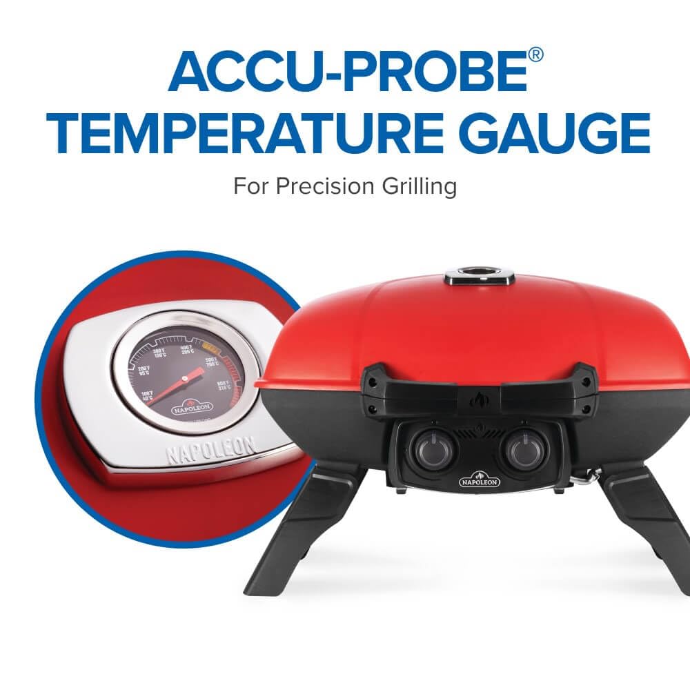 Portable Propane Grill with Griddle Insert Z4458