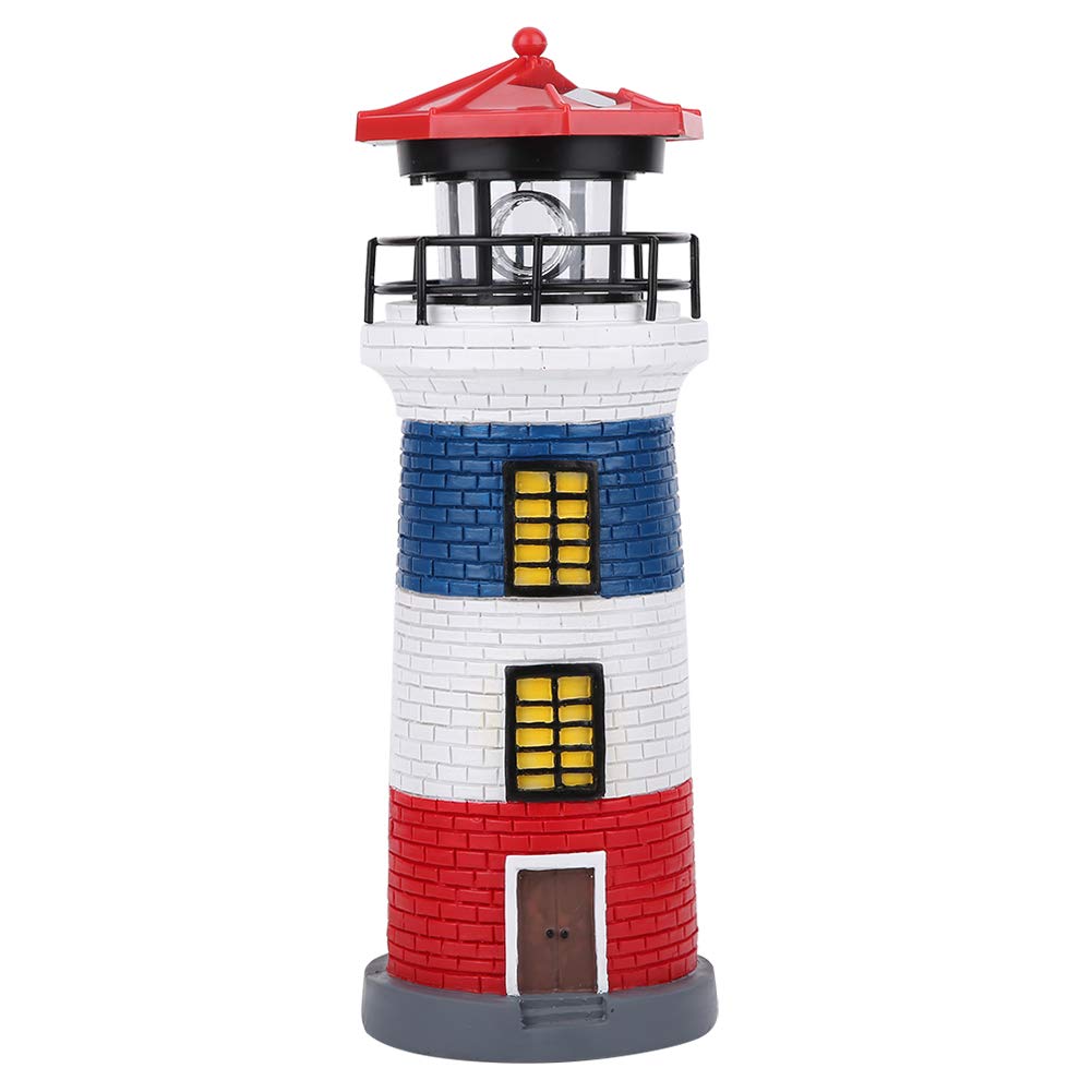 Solar Lighthouse Statue Outdoor Light L302654