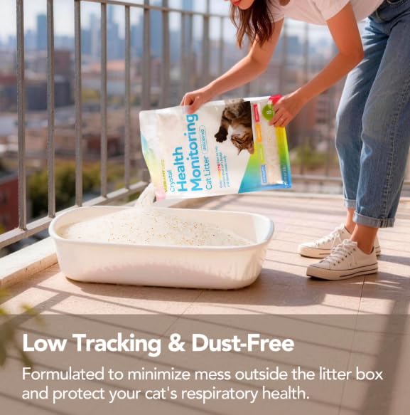 Unscented Color-Changing Cat Litter 8 Lb 2 Pack Z63977
