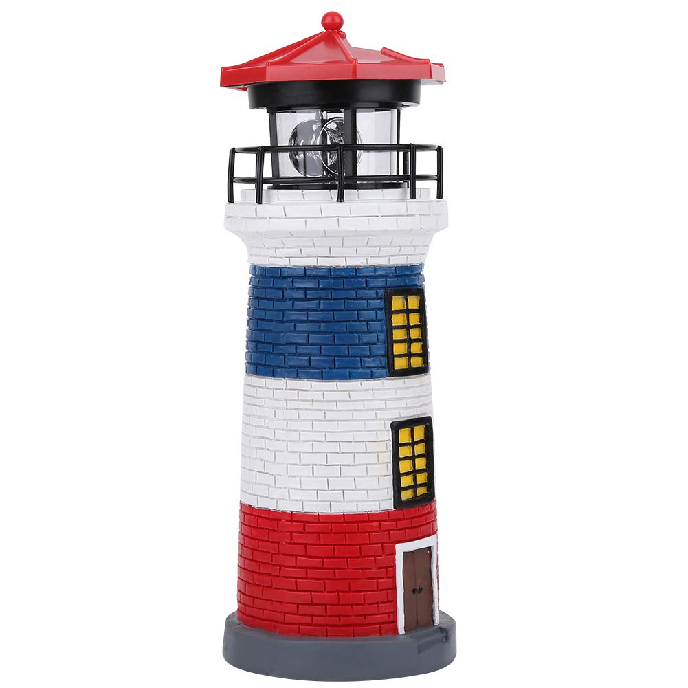 Solar Lighthouse Statue Outdoor Light L302654