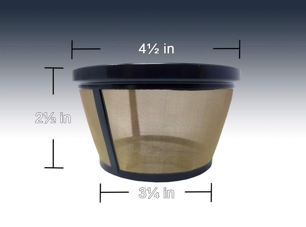 Reusable 8-12 Cup Basket Coffee Filter (2 Pack) S450758