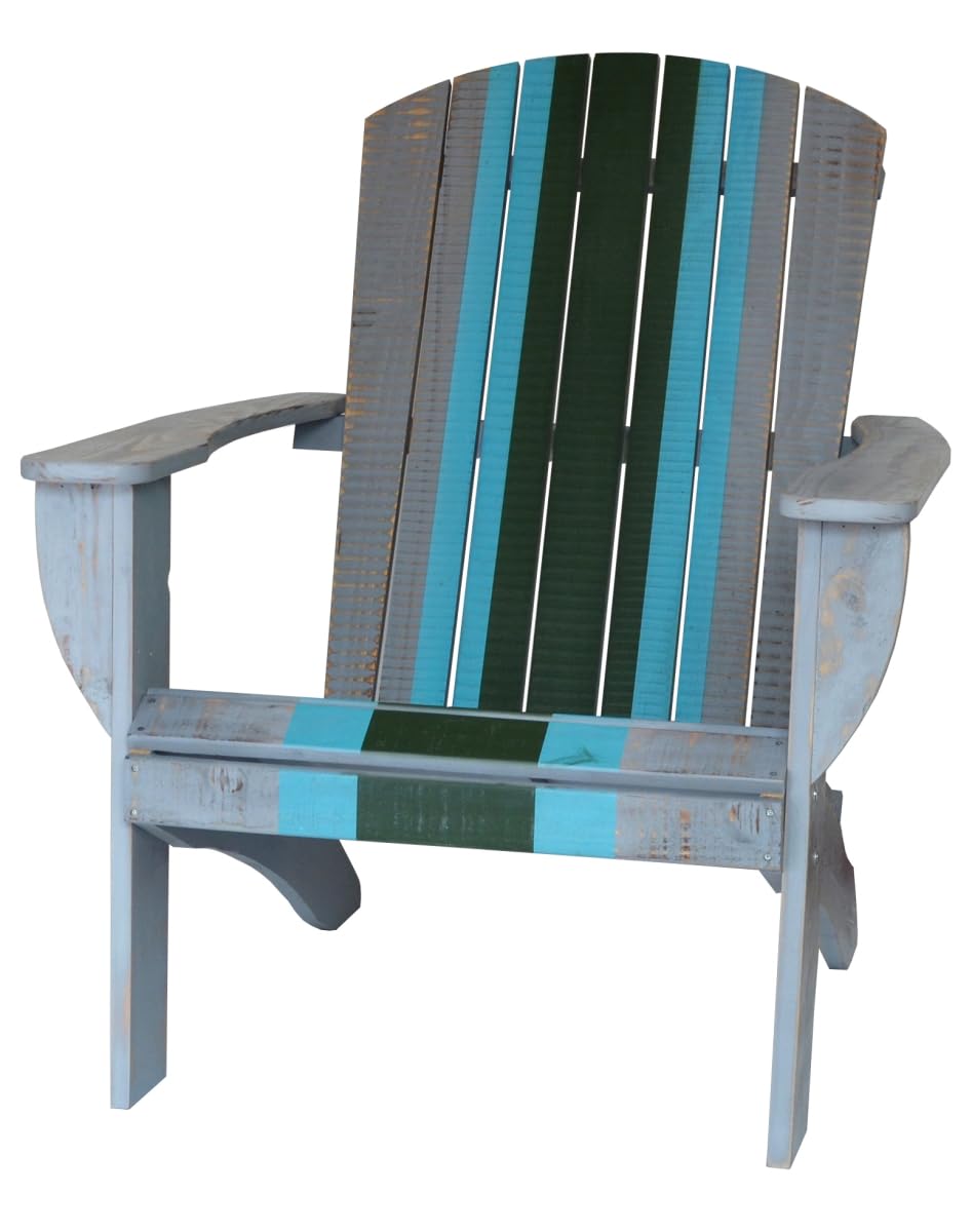 Solid Cedar Adirondack Chair with Folding Table H808