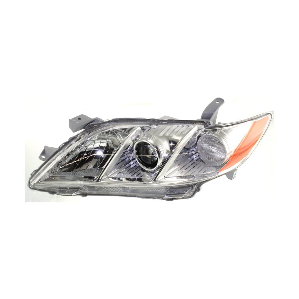 Toyota Camry 2007 2008 2009 Headlights Driver And Passenger Side Pair Amber Clear Lens M39462