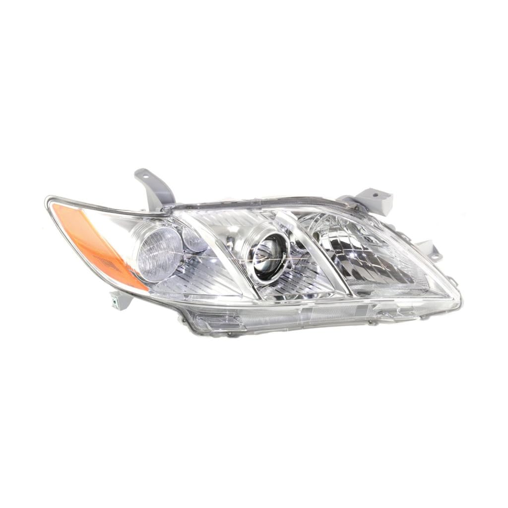 Toyota Camry 2007 2008 2009 Headlights Driver And Passenger Side Pair Amber Clear Lens M39462