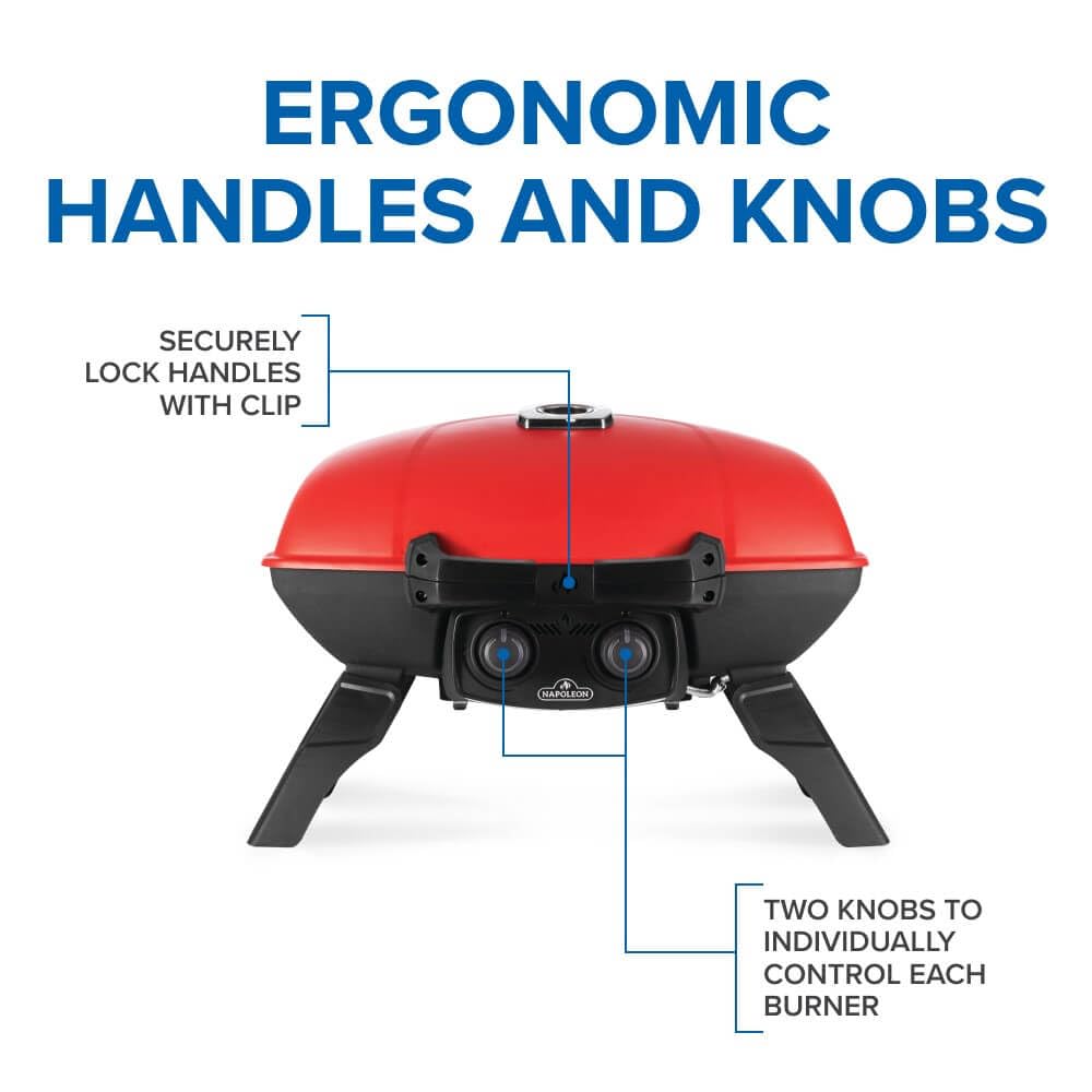 Portable Propane Grill with Griddle Insert Z4458