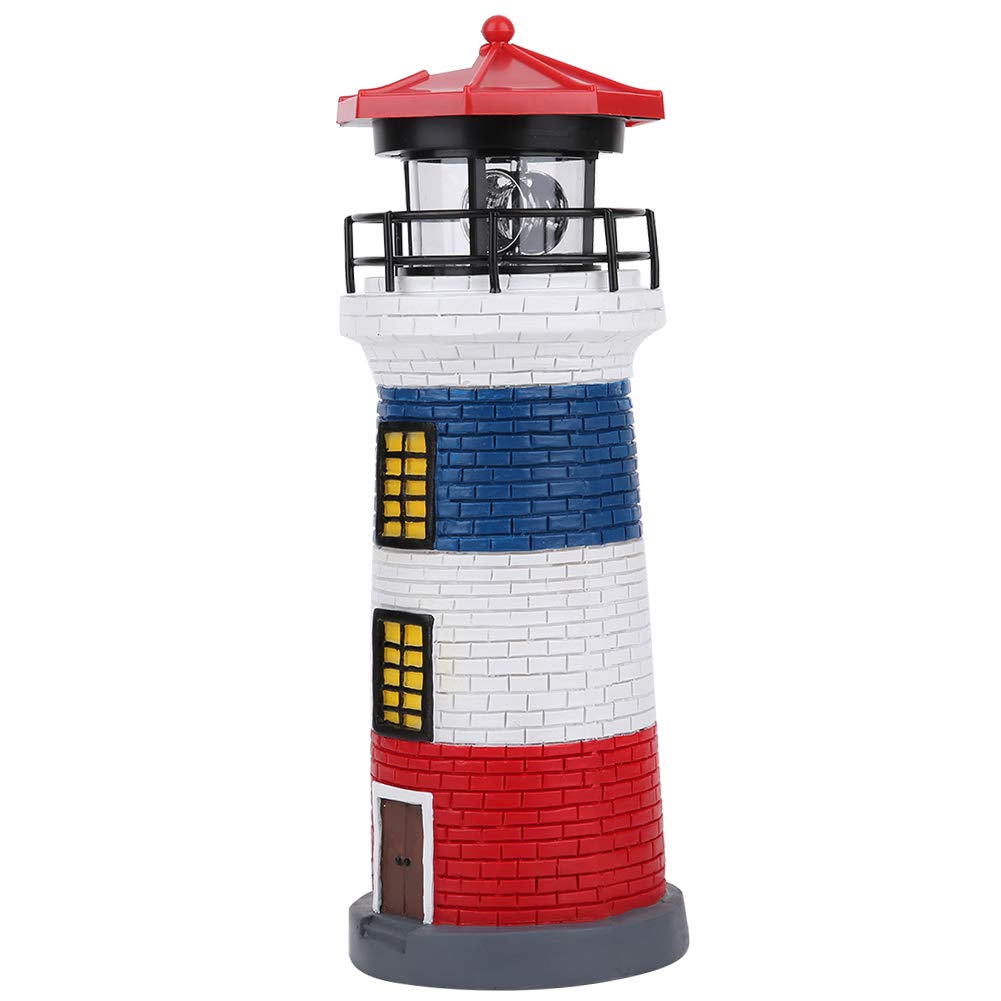 Solar Lighthouse Statue Outdoor Light L302654