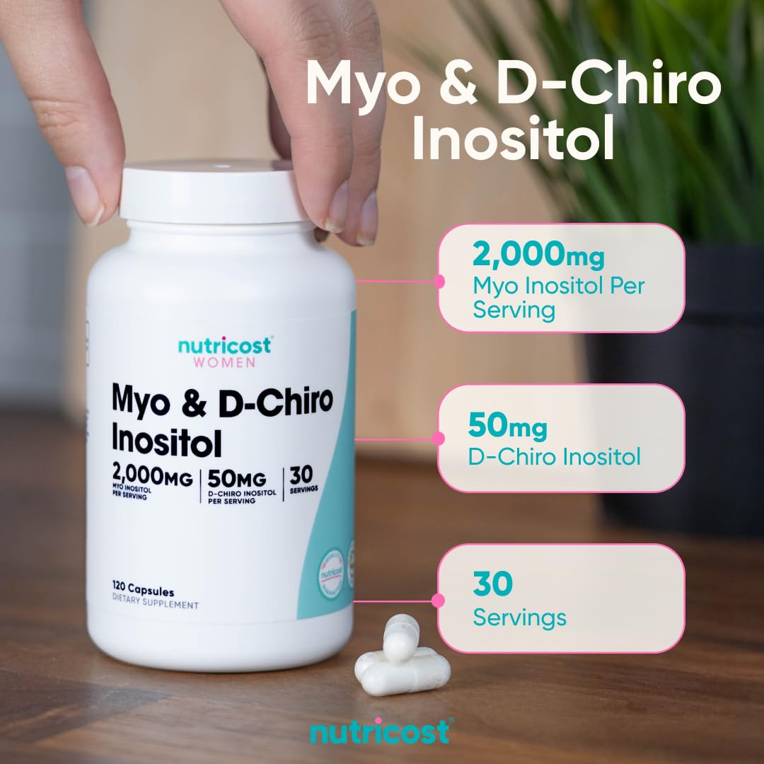 120 Capsules GMO-Free Inositol P7831
