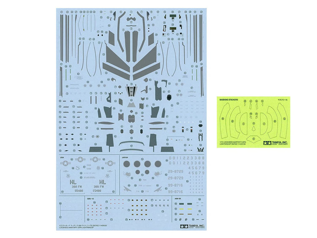 1:72 F-35A Lightning II Plastic Model Kit Z6784