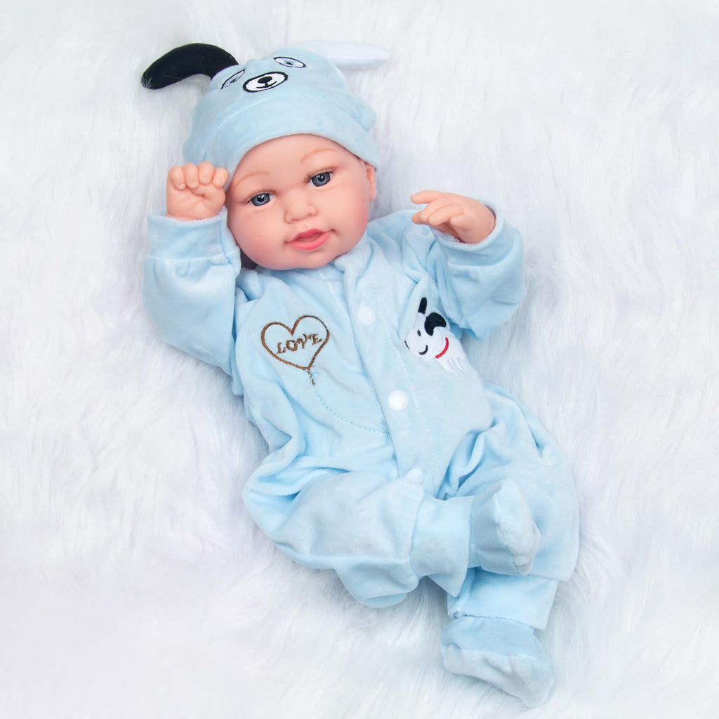 Blue Puppy 3-piece Doll Clothes D6968