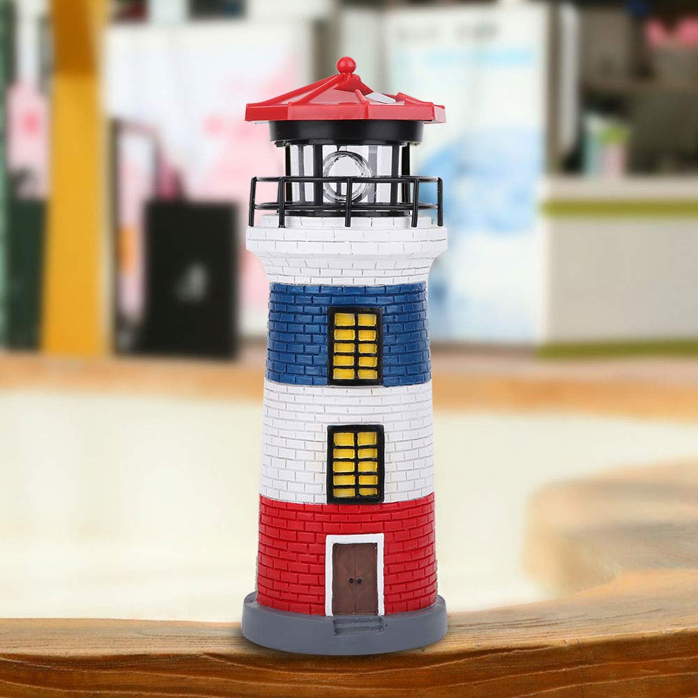 Solar Lighthouse Statue Outdoor Light L302654