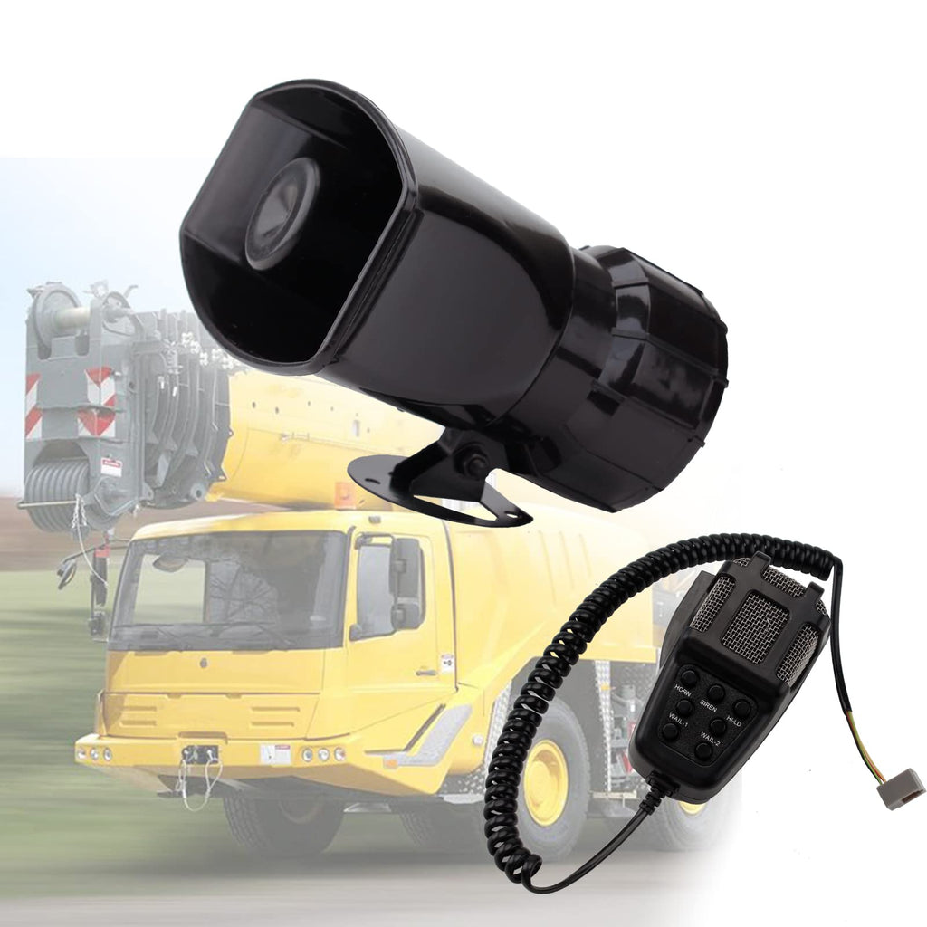 7 Tone Car Siren PA System Megaphone Speaker O40997