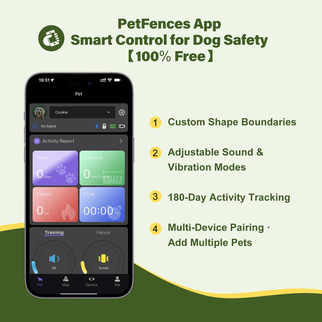 Wireless Dog Collar Fence System with Remote Training U467