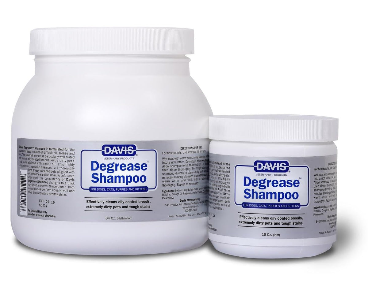 Dog Cat Puppy Kitten DeGreaser Shampoo or Paste 16 oz P792899