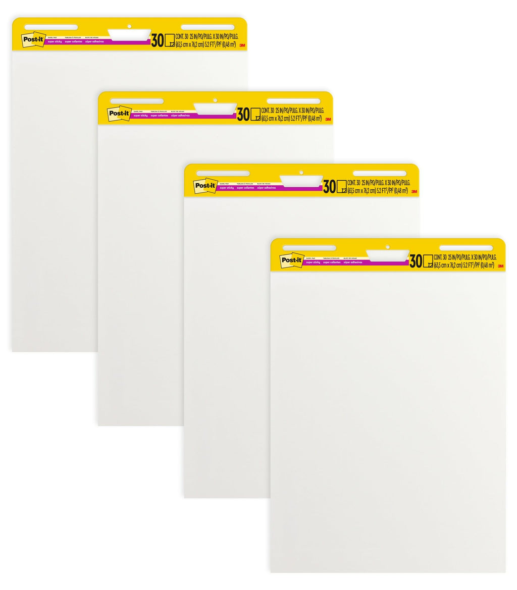 White Easel Pad, 4 Pads G2873