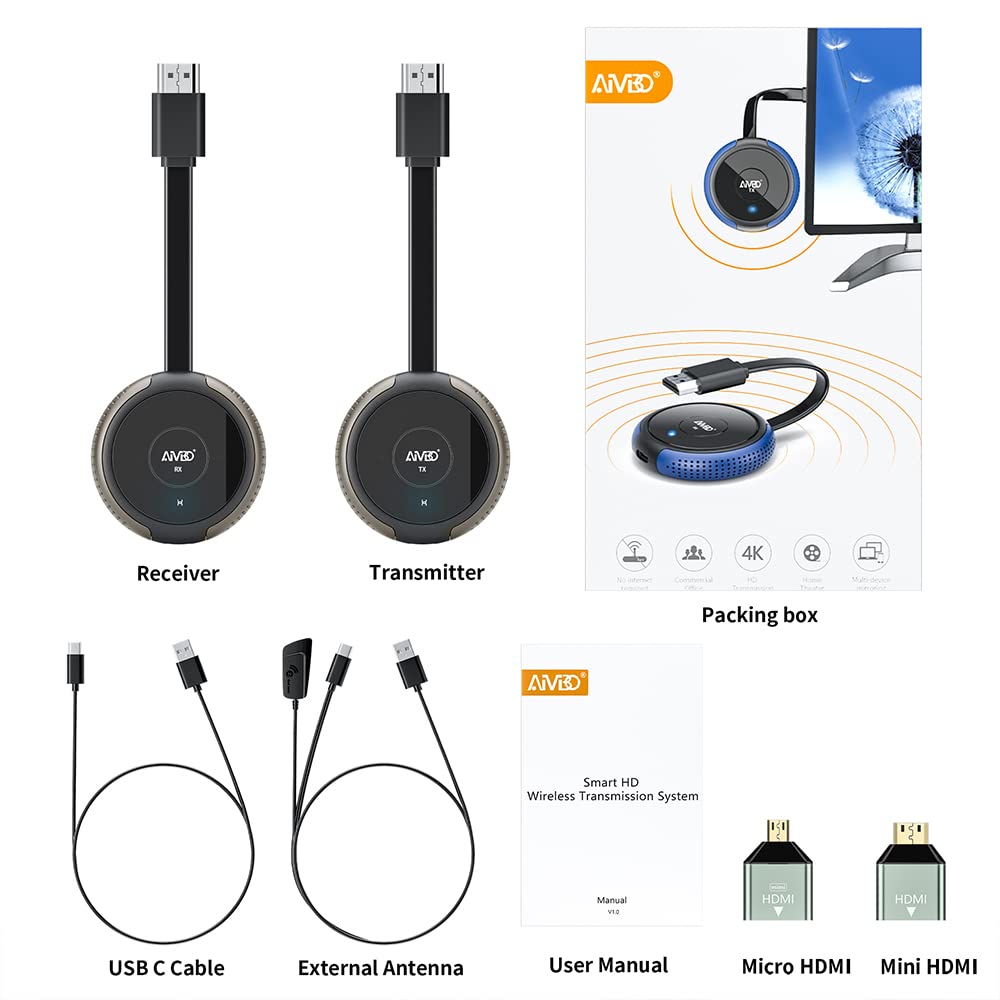 Wireless HDMI Transmitter and Receiver 4K Q892415
