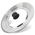 Universal Lid for Pots and Pans Skillets 8.2-12.5 Inch Stainless Steel C142886