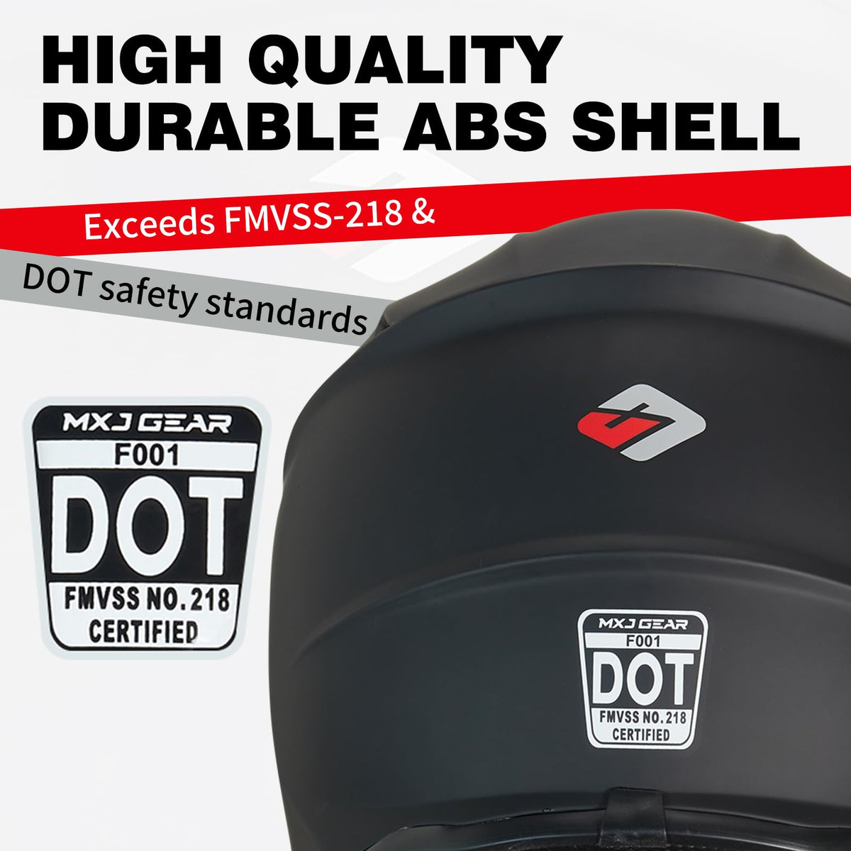 DOT Approved Full Face Motocross Helmet R339325