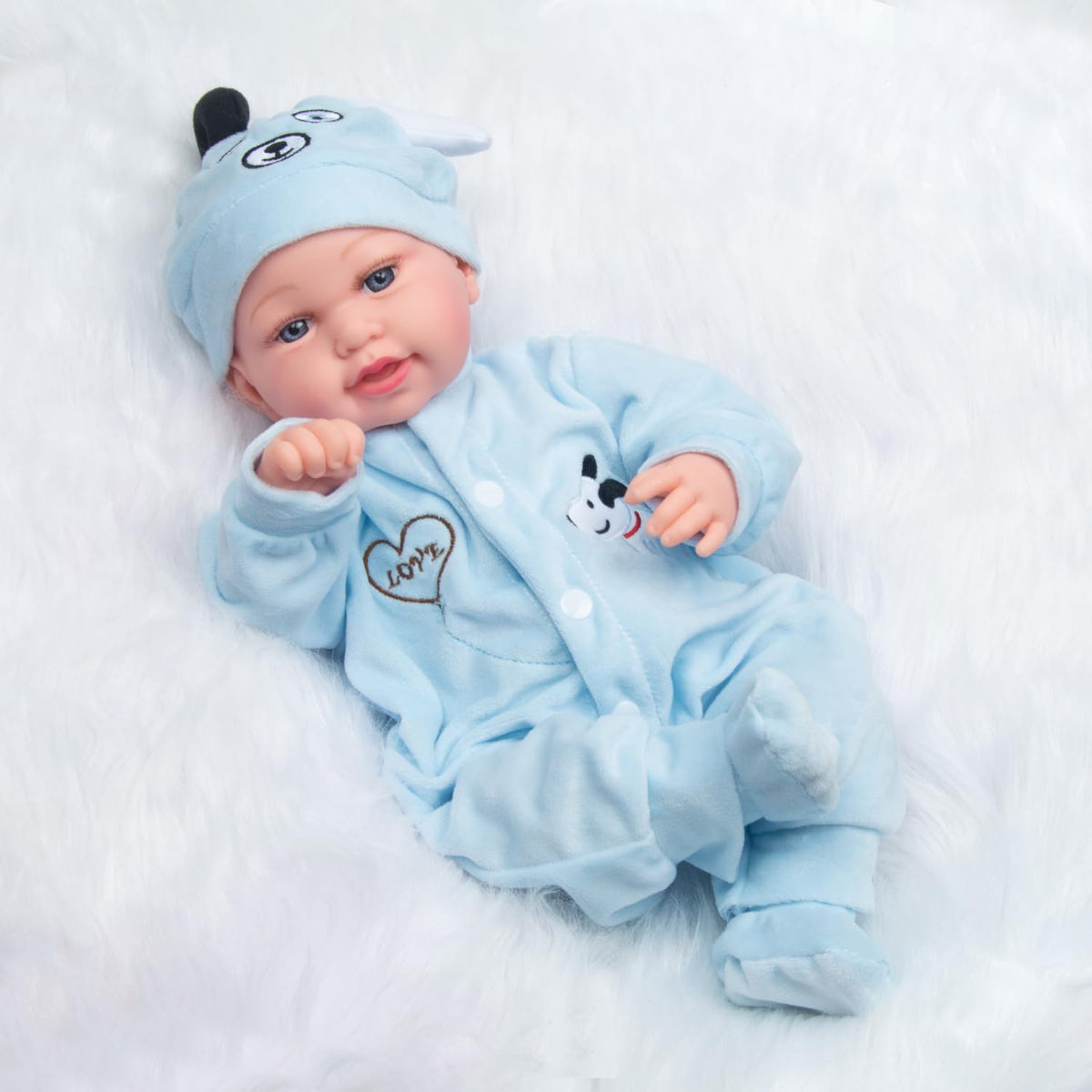 Blue Puppy 3-piece Doll Clothes D6968