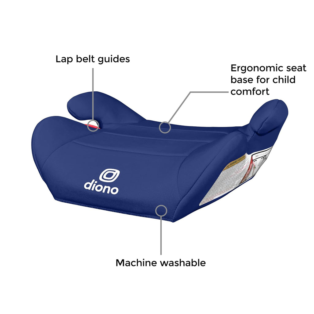 Backless Booster Car Seat, 40-100 lbs W399