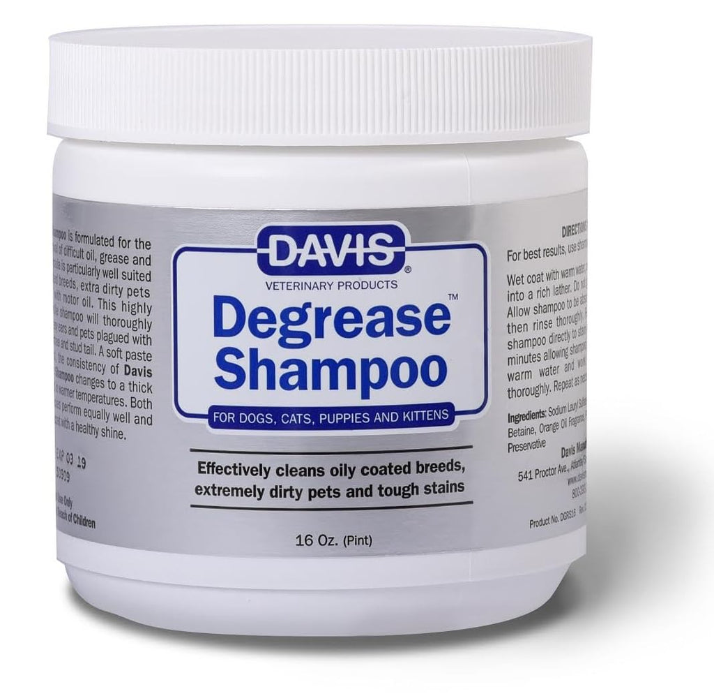Dog Cat Puppy Kitten DeGreaser Shampoo or Paste 16 oz P792899