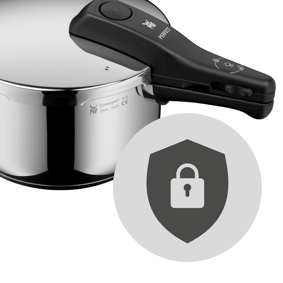 Quick Cooker Set 22 cm 4.5 L and 3 L Stainless Steel G664574