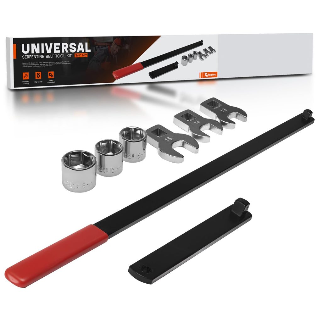 Universal Serpentine Belt Tool Kit, 8PCS V95727
