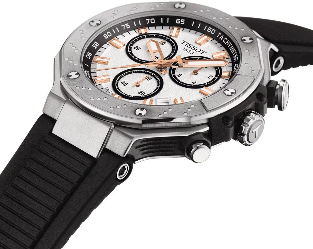 White Dial 45mm Chronograph Men's Watch Q5778