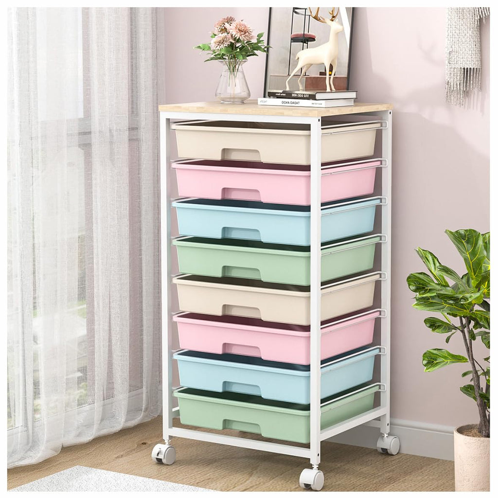 Rolling Cart with 8 Drawers G255480