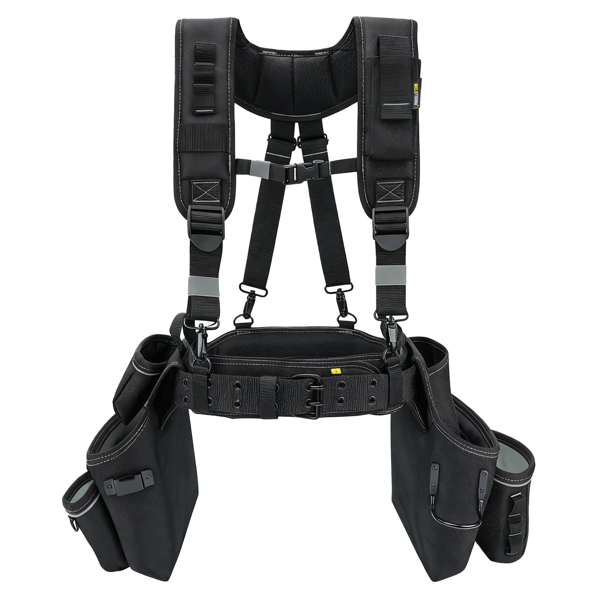 Tool Belt with Suspenders 32 Pockets 34"-48" Waist A475841