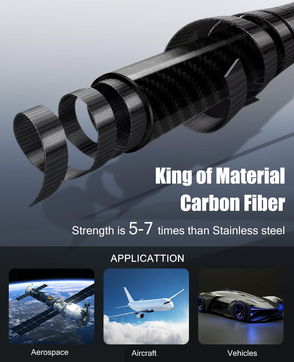 Carbon Fiber Flag Pole U201857