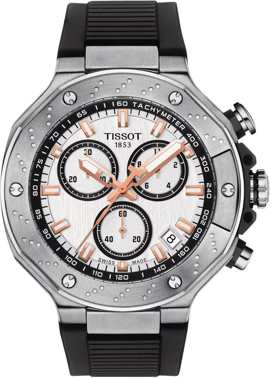 White Dial 45mm Chronograph Men's Watch Q5778