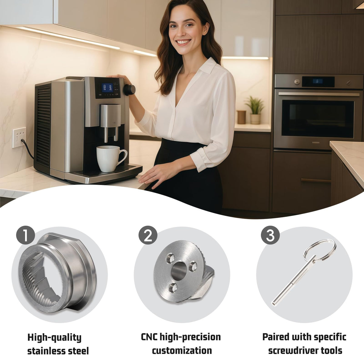 Conical Burr Grinder Set S2861