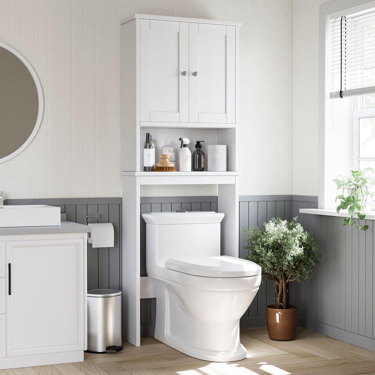 Over the Toilet Storage Cabinet H73162