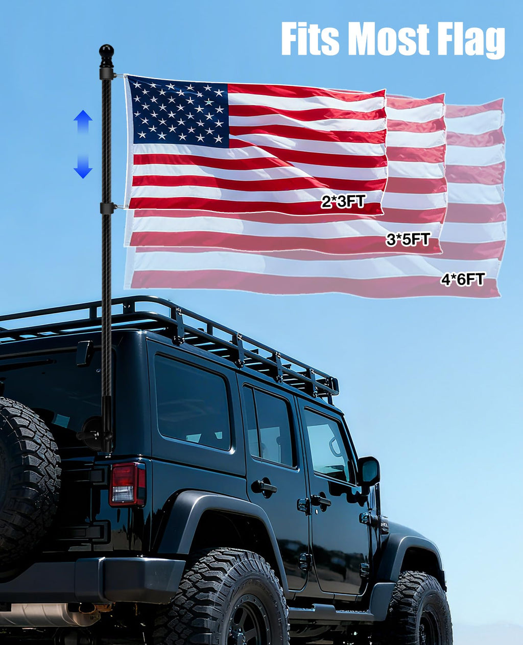 Carbon Fiber Flag Pole U201857