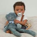 Black 20" Reborn Baby Dolls U324