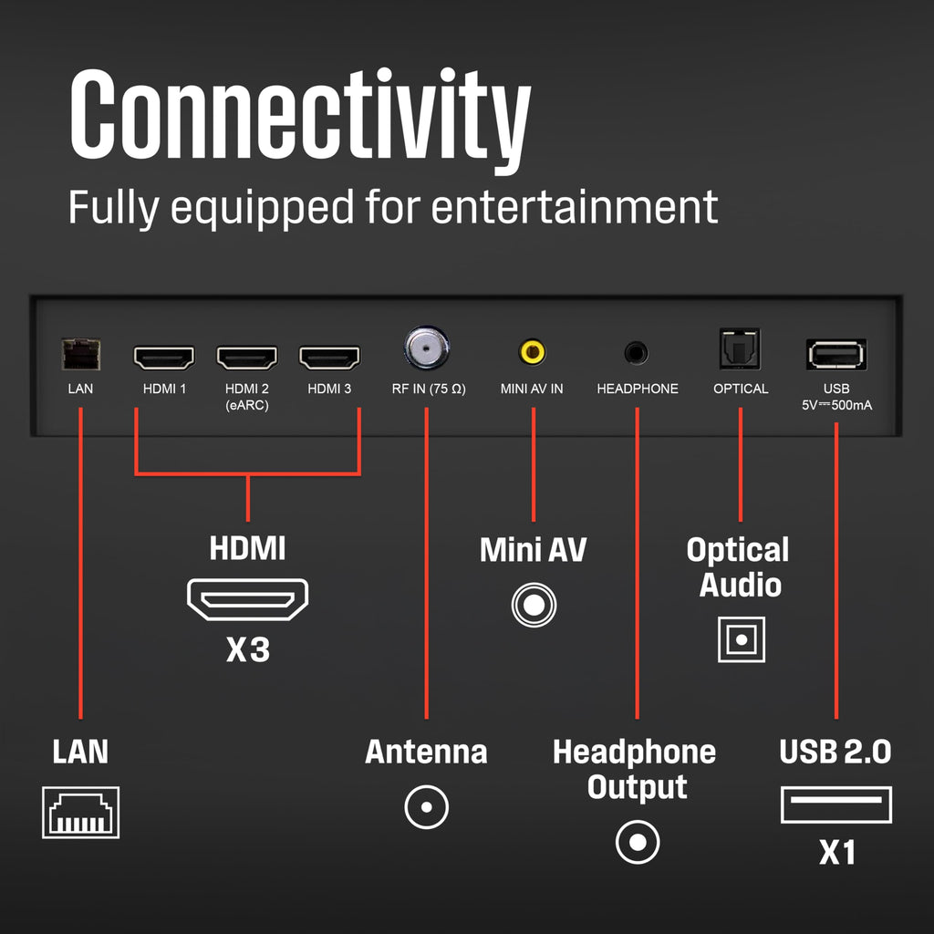 43-inch 4K UHD Smart LED TV K992