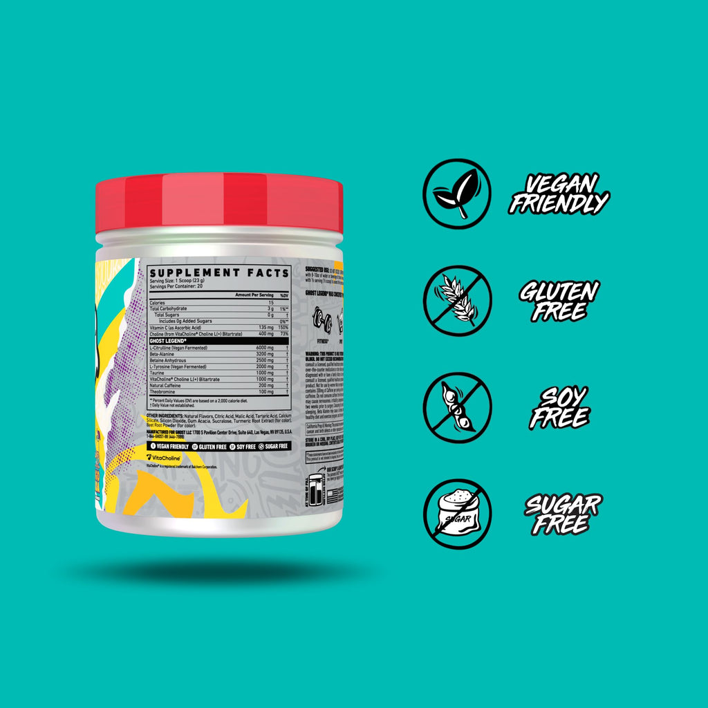 Mango Colada Pre-Workout Powder 20 Servings K127827