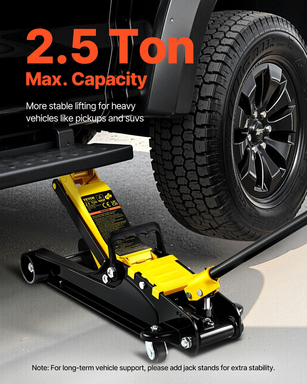 2.5 Ton Low Profile Steel Floor Jack Q183