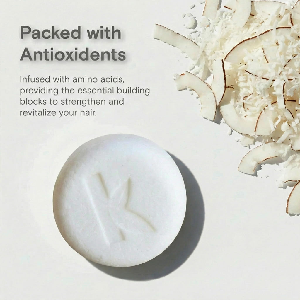Bamboo Coconut Shampoo and Conditioner Bar Set K224