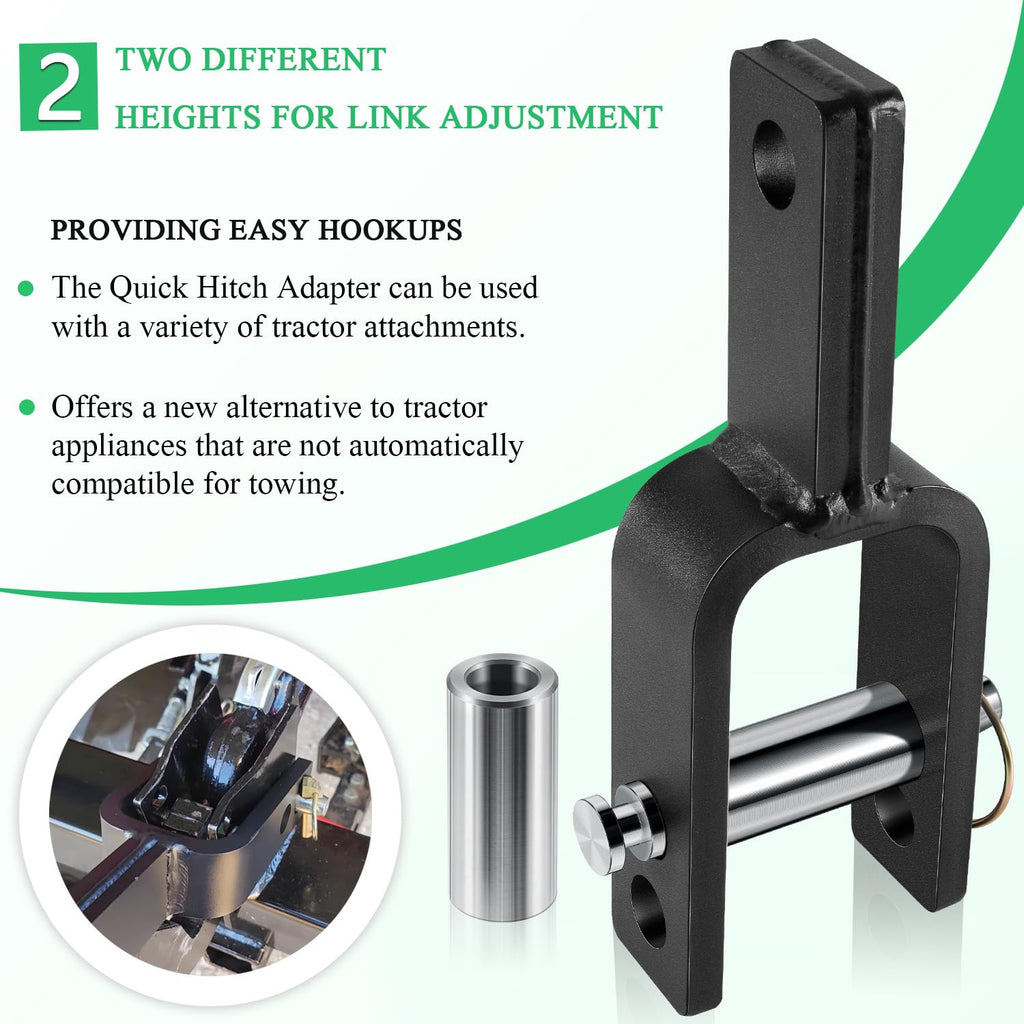 Quick Hitch Adapter with Adapter Sleeve Category 1 Q789875