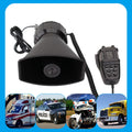 7 Tone Car Siren PA System Megaphone Speaker O40997