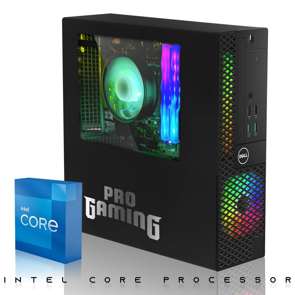 Intel Core i5 32GB RAM 1TB SSD Desktop PC with 24 Inch Monitor Q285