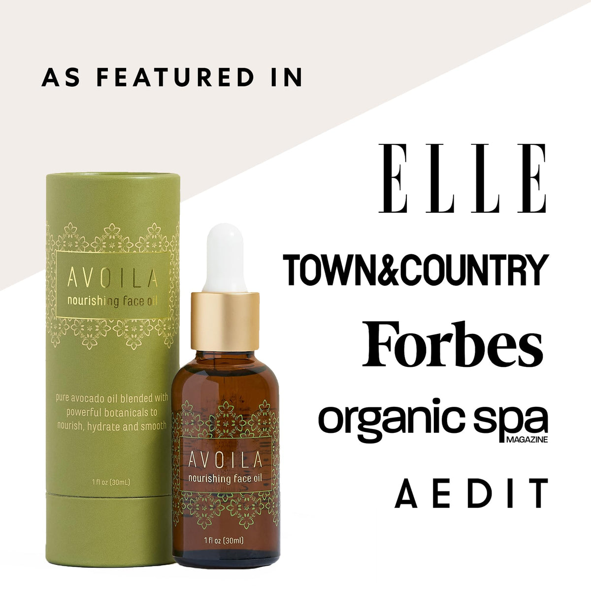 Organic Face Oil with Rosehip Sea Buckthorn Avocado Vitamin E G428728