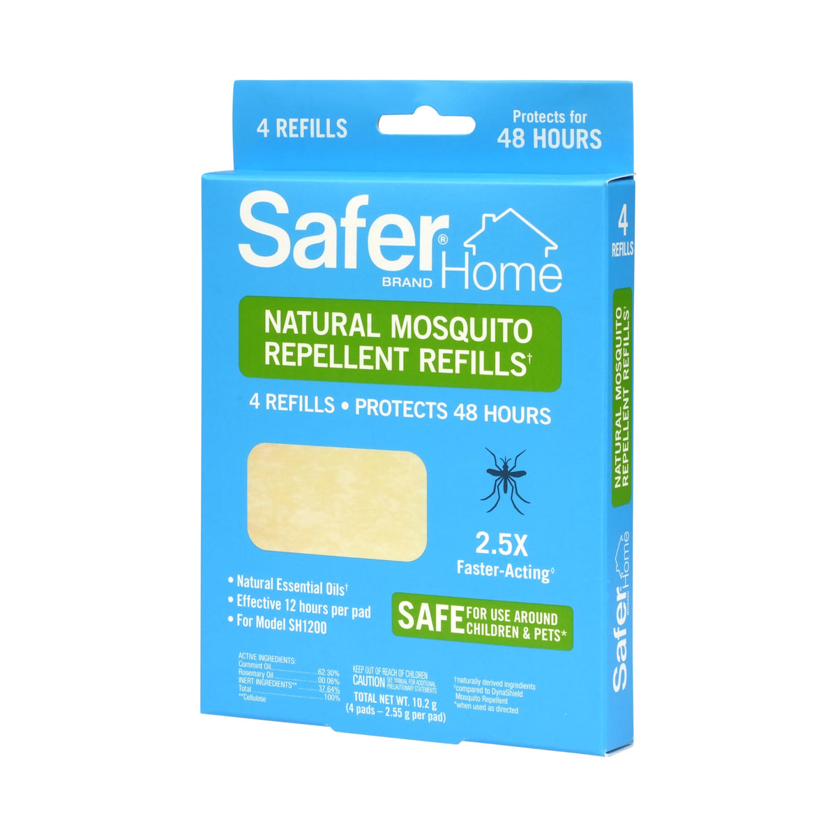 Natural Mosquito Repellent Refills 4 Pads Q327285