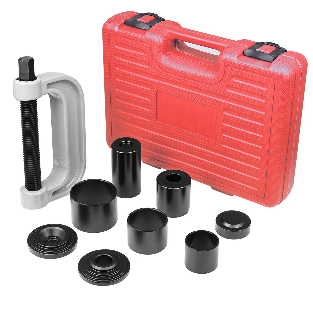 10pcs Ball Joint Press Removal/Installation Tool with 4 Wheel Drive Adapters C608225